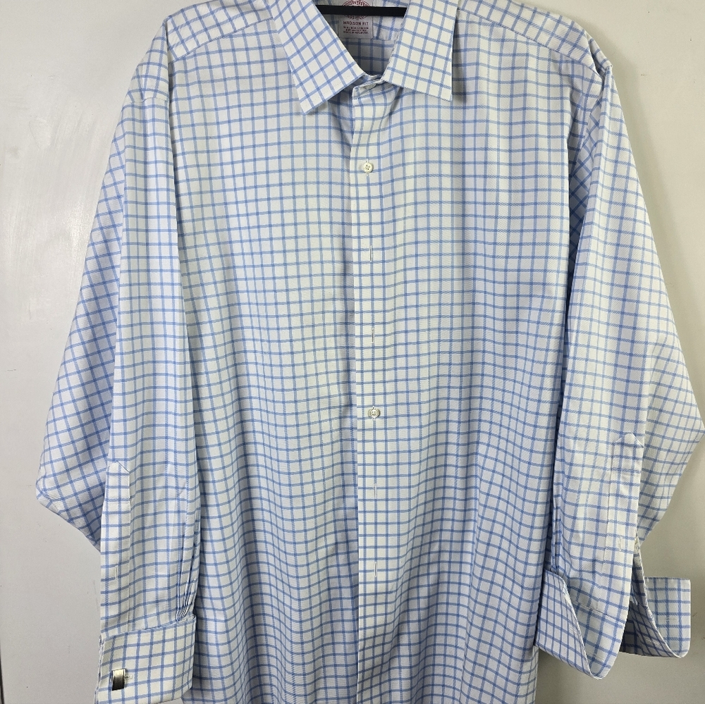 Men's Blue Checkered Shirt